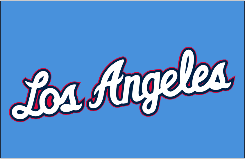 Los Angeles Clippers 2013-2014 Jersey Logo iron on paper